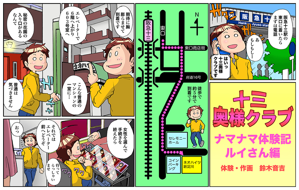 プレイ体験漫画 ルイさん編 ページ1